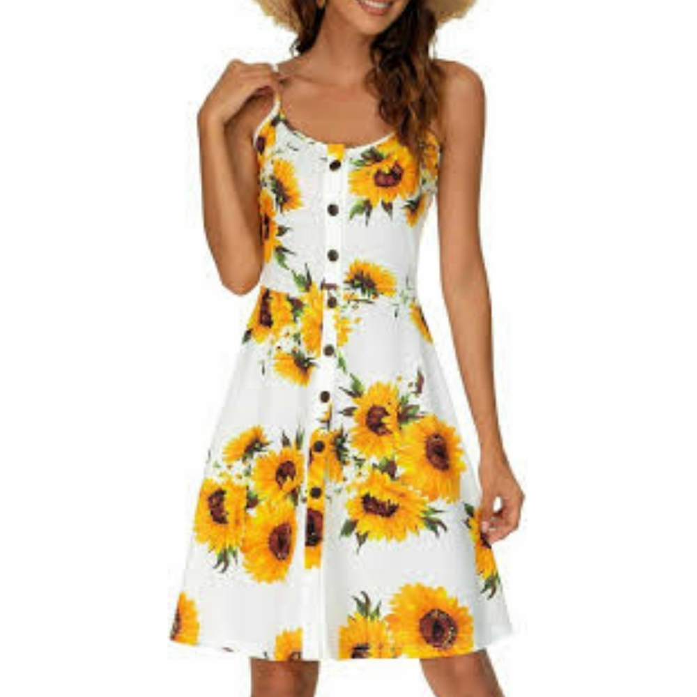 Vetior Sunflower Dress Small